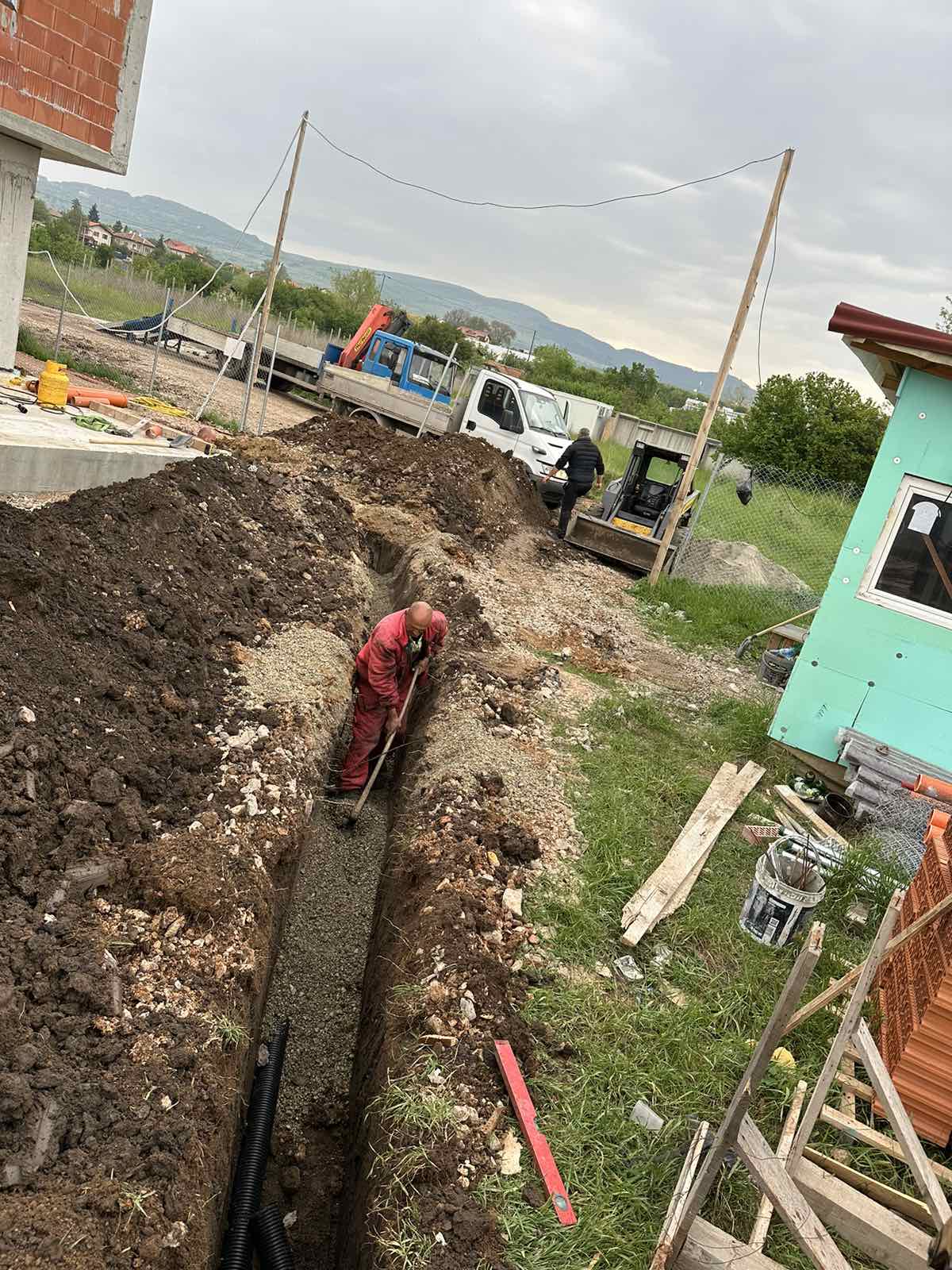 изграждане на дренаж